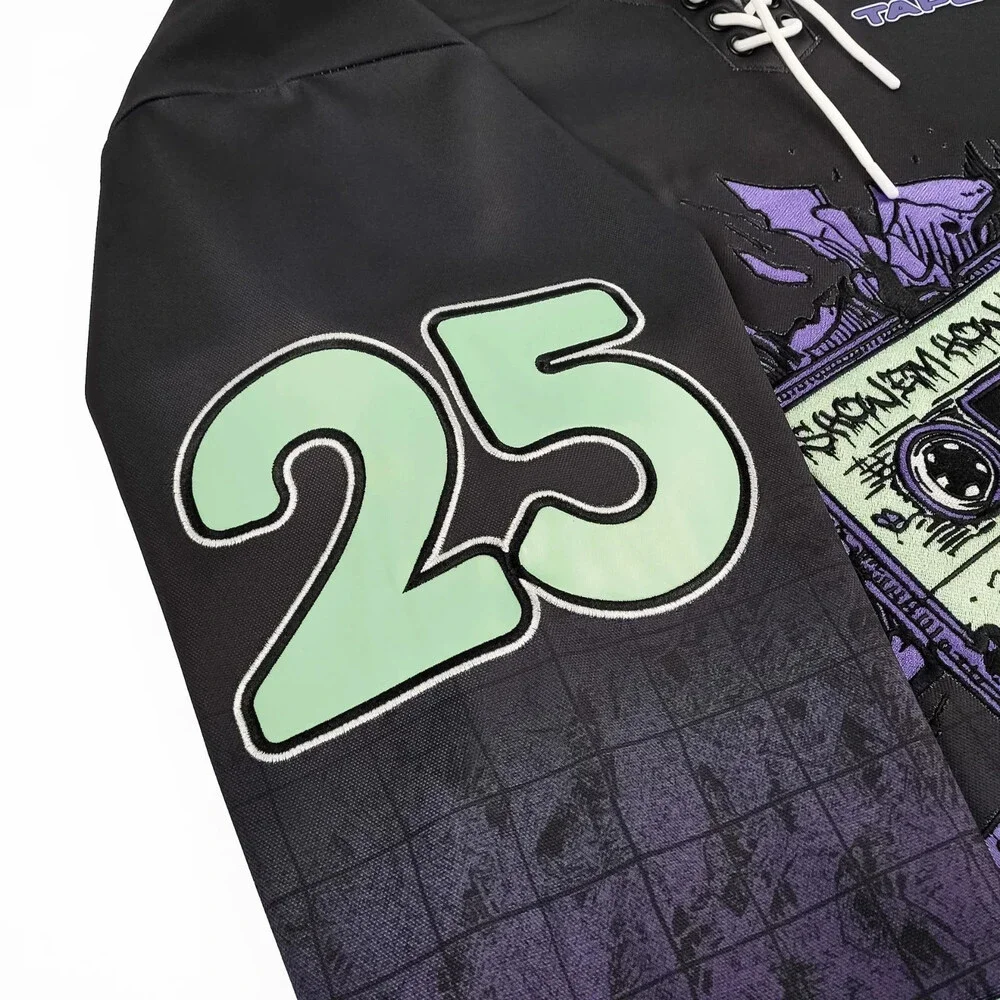 Tape B - Exploded Hockey Jersey Large